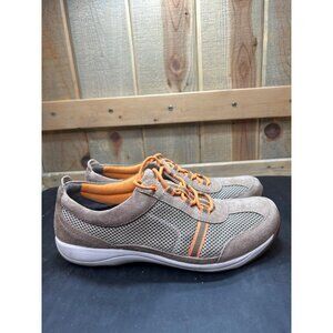 Dansko Womens Athletic Shoes US 11-11.5 EU41 Mesh & Suede Orange/Brown